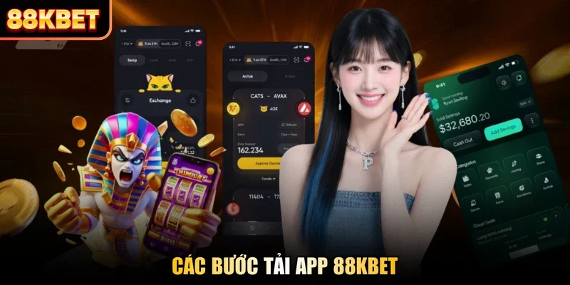 Các bước tải app 88KBET