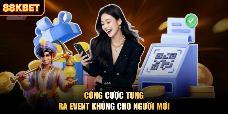 Cổng cược tung ra event khủng cho người mới